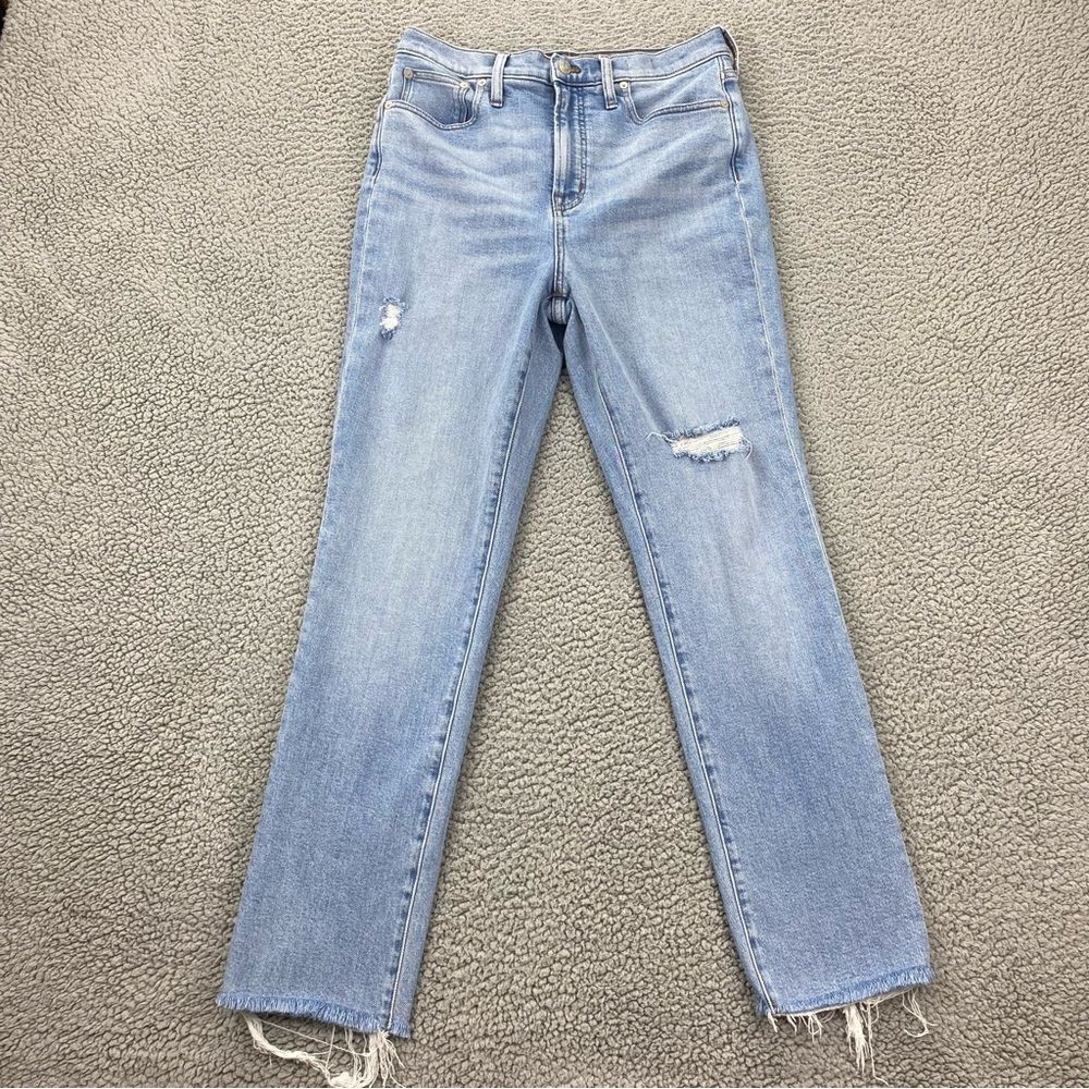 Madewell Women's The Tall Perfect Vintage Jean Worn-In Edition   -  Size: 28T